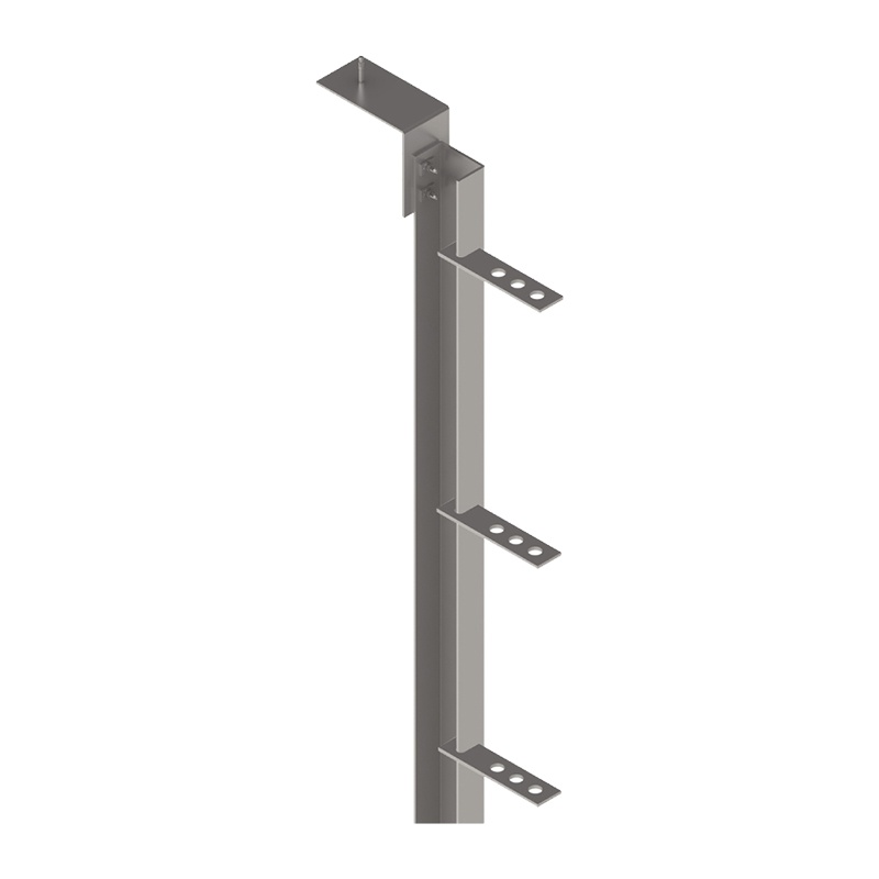 Windpost for Masonry Support